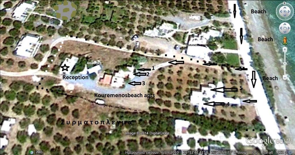 Kouremenos Beach Apartments 古卡斯特隆 外观 照片